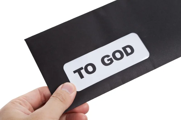 Почта к Богу — стоковое фото