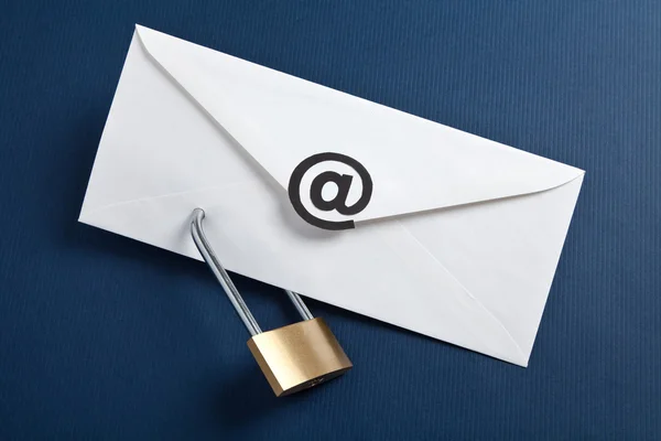 Ασφαλές μήνυμα ηλεκτρονικού ταχυδρομείου — Φωτογραφία Αρχείου