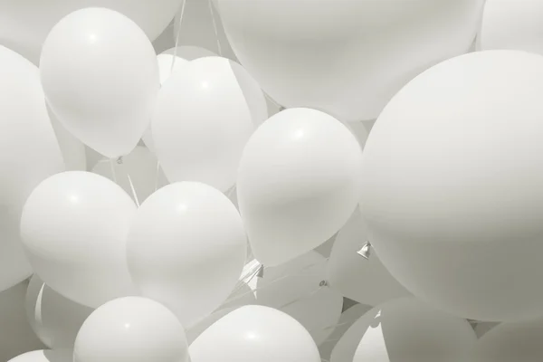 Beyaz Balon — Stok fotoğraf