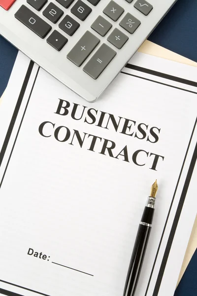 Business Contract — Stock Photo, Image