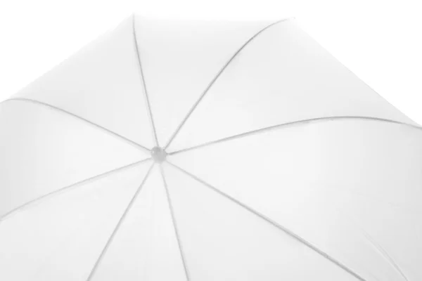 Biały parasol — Zdjęcie stockowe