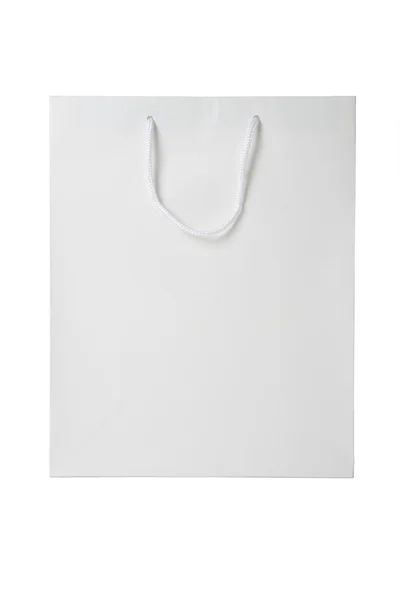 White Shopping Bag — Stock Photo, Image