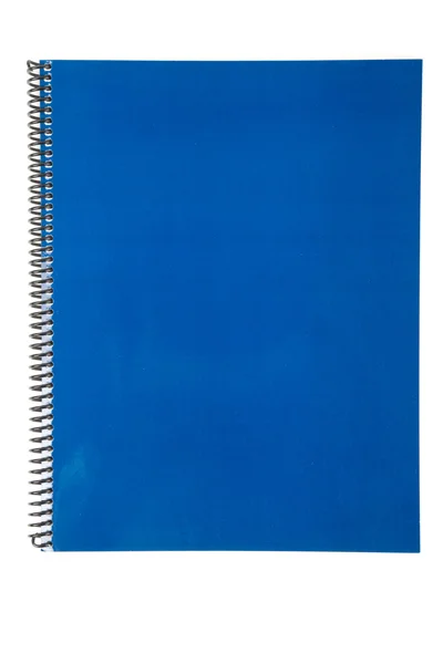 Libro di testo blu scuola — Foto Stock