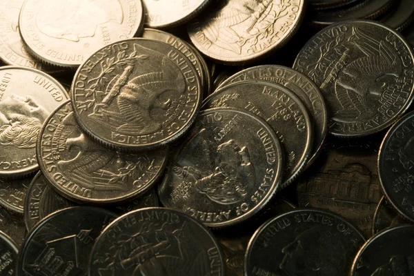 US Coins — Stock Photo, Image