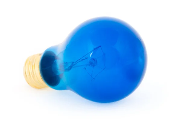 Bombilla azul — Foto de Stock