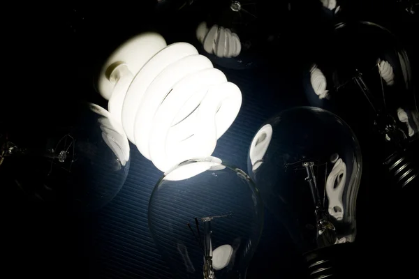 Kompaktleuchtstofflampe — Stockfoto