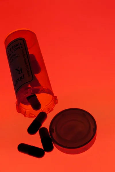 Botella de píldora —  Fotos de Stock