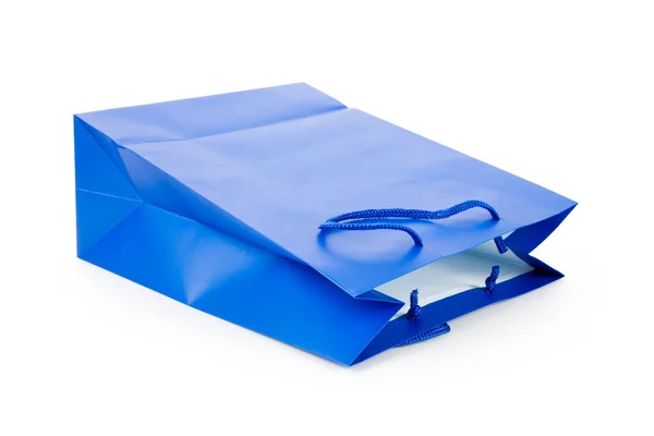 Голубая сумка — стоковое фото