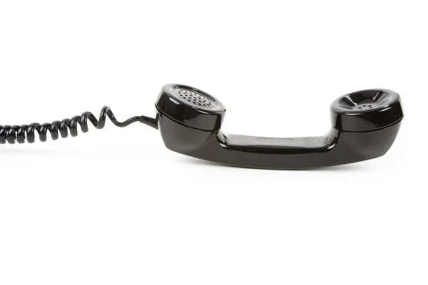 Black telephone Receiver — Stock Photo, Image