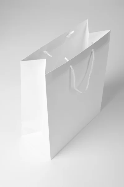 Blanco Bolsa de compras — Foto de Stock