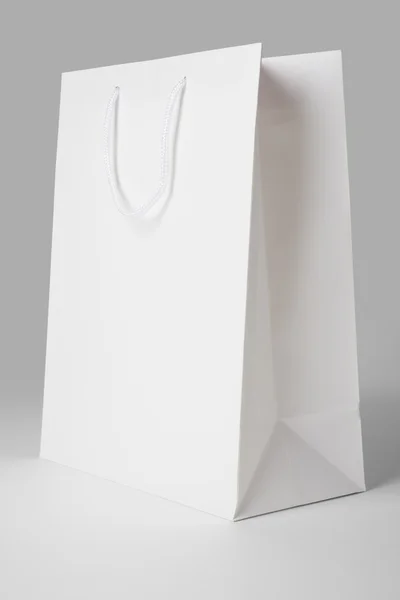 Torba na zakupy biała — Zdjęcie stockowe
