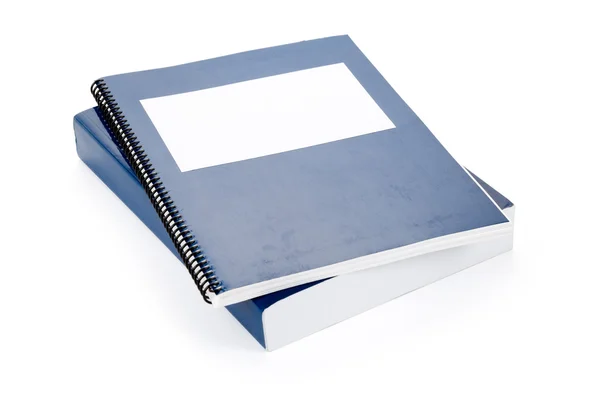 Kék tankönyv — Stock Fotó