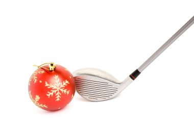 Golf Kulübü ve Noel top