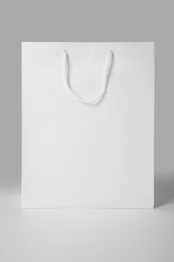 White Shopping Bag clipart