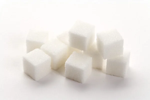 Zucchero a cubetti — Foto Stock