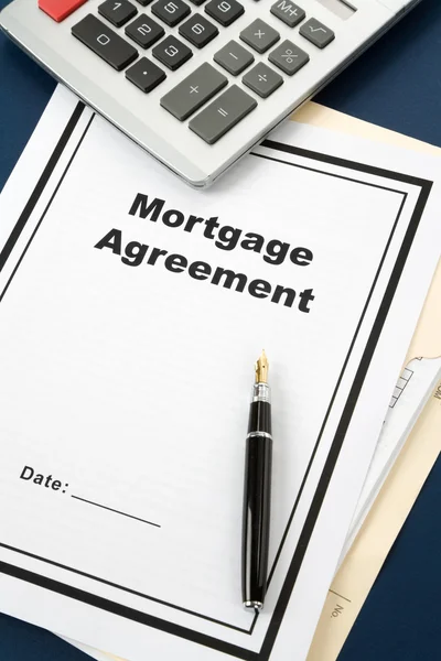 Stock image Mortgage Agreement