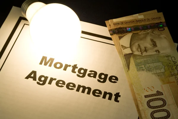 Mortgage Agreement — Stock Photo, Image