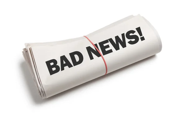 Bad News — Stock Photo, Image