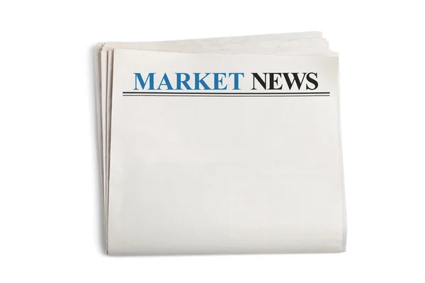 Notizie di mercato — Foto Stock