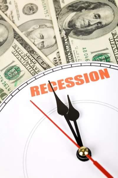 Recessão económica — Fotografia de Stock
