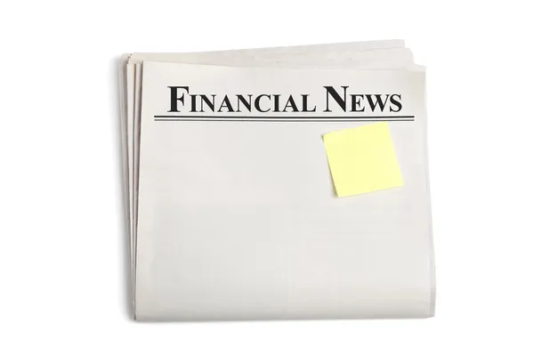 Notizie finanziarie — Foto Stock