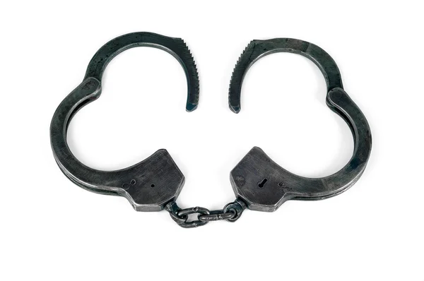Open handcuffs Stock Picture