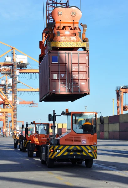 Container terminal — Stock Photo, Image