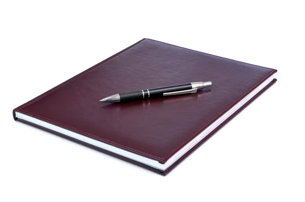 Pen and noteook — Stock Photo, Image