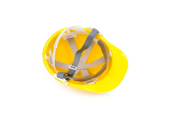 Gele helm binnen — Stockfoto