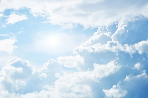 stock image A beautiful blue sky