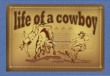 Label Rodeo clipart