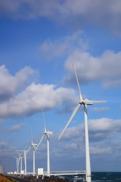 Wind power generation — Stock Photo, Image