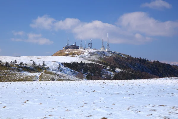 O planalto de Utsukushigahara de inverno — Fotografia de Stock