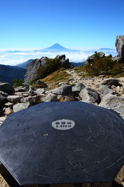 Monte Fuji e granito — Foto Stock