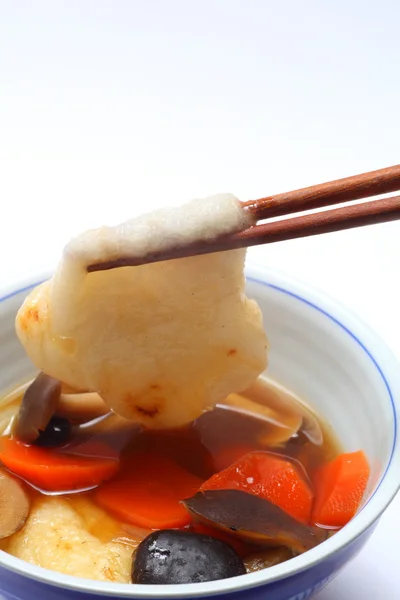 Zoni. Japanese food — Stock Photo, Image