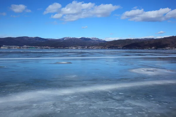 stock image Frozen lake