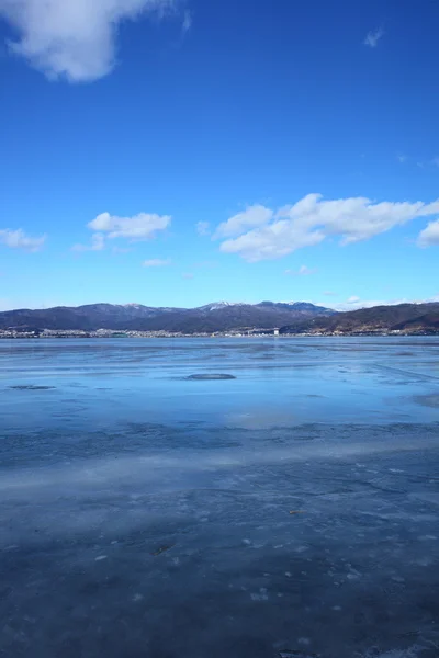 Lago congelado — Foto de Stock