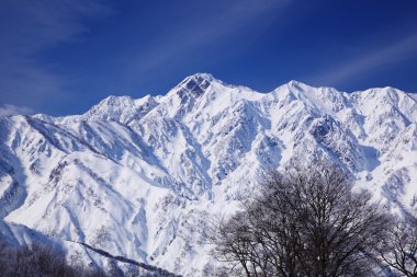 Mt. Goryudake, Nagano Japan clipart