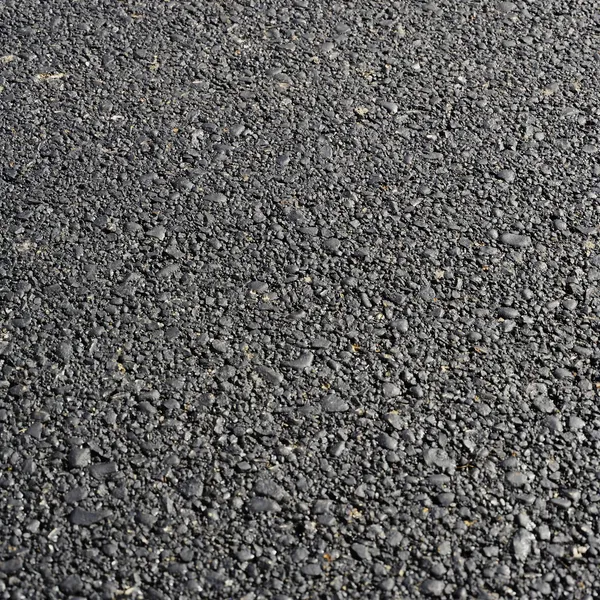 Strada asfaltata fresca — Foto Stock