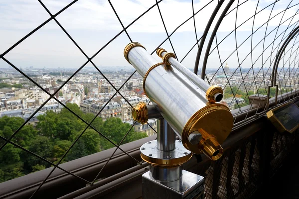 Dalekohled v Paříži — Stock fotografie