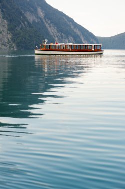 Tourboat on Konigssee lake in Berchtesgadener