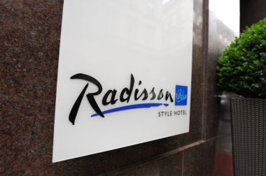 Radisson Blu hotel logo clipart