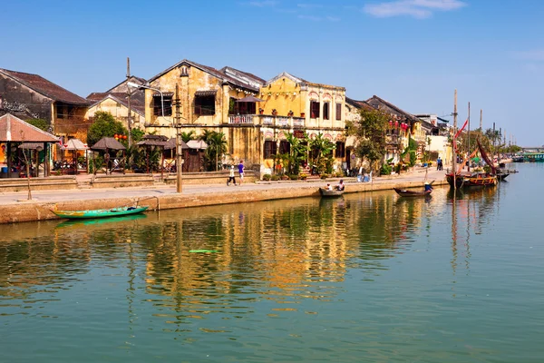 Vue panoramique de la vieille ville de Hoi An, Vietnam — Photo