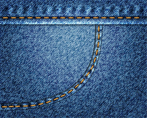 Jeans sfondo vettoriale — Vettoriale Stock