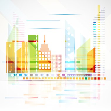 City Landscape vector clipart