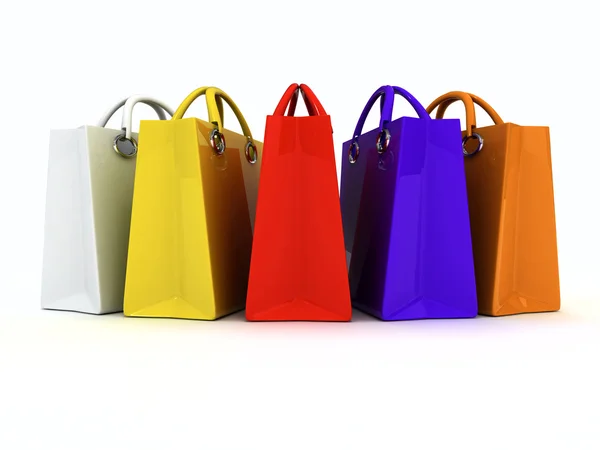 stock image Color paper bag