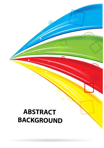 Abstraktní pozadí barev — Stockový vektor