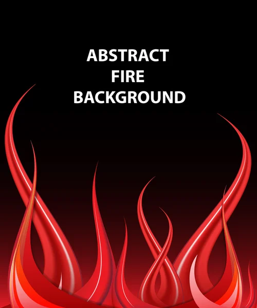 Fire vector format — Stock Vector