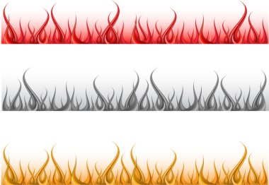 Fire vector format clipart