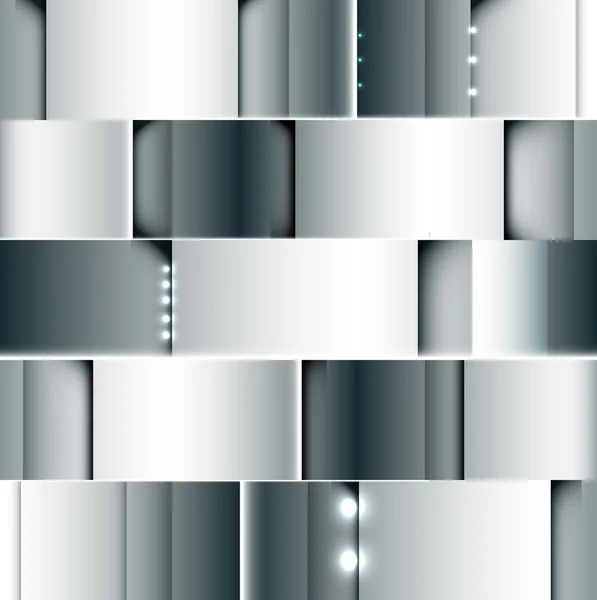 スポット ライト ベクトルによる抽象的なスチール グレーの背景 — ストックベクタ